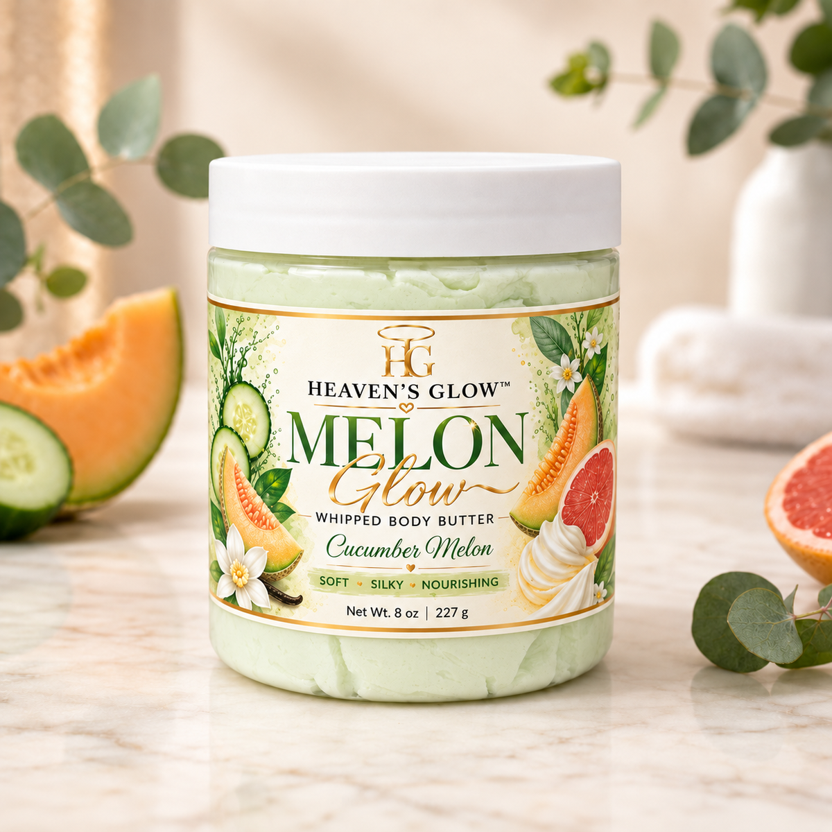 Melon Glow Whipped Body Butter