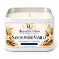 Sandalwood Vanilla Soy Candle