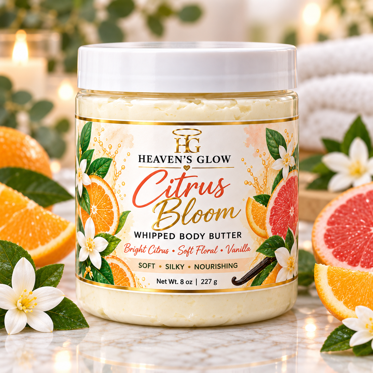 Citrus Bloom Whipped body butter