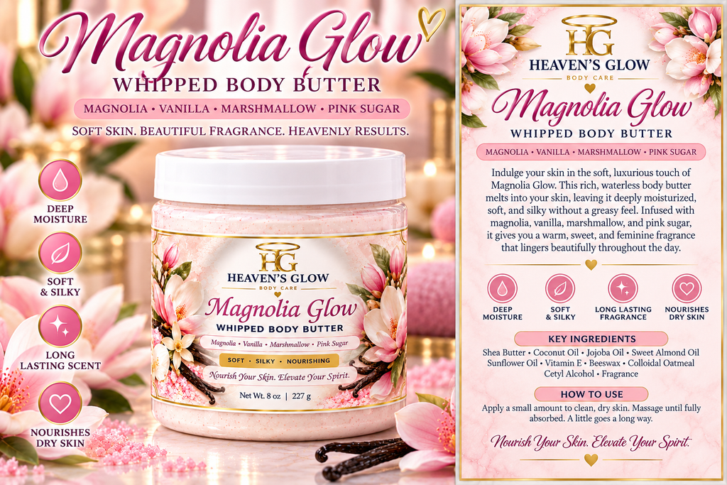 Magnolia Glow Whipped Body Butter