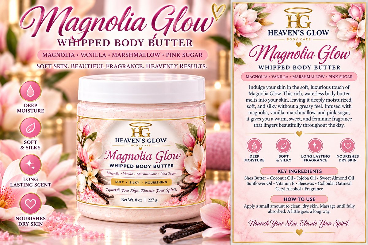 Magnolia Glow Whipped Body Butter