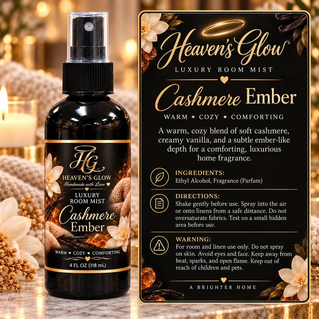 Cashmere Ember Luxury Room Mist
