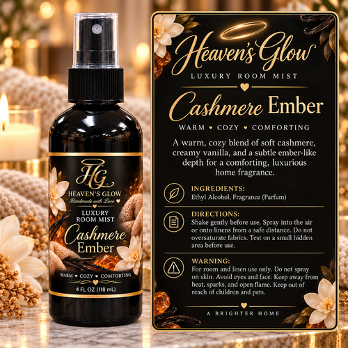 Cashmere Ember Luxury Room Mist