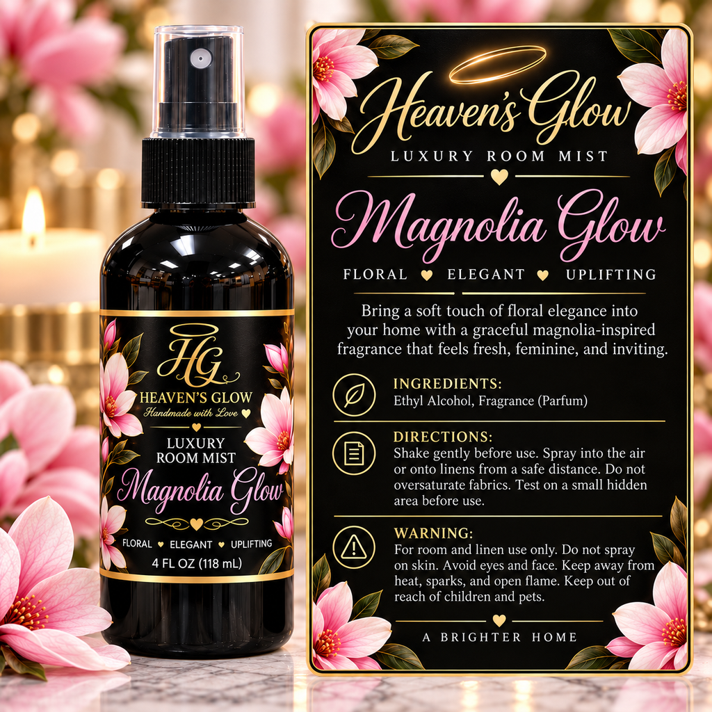 Magnolia Glow Luxury Room Mist