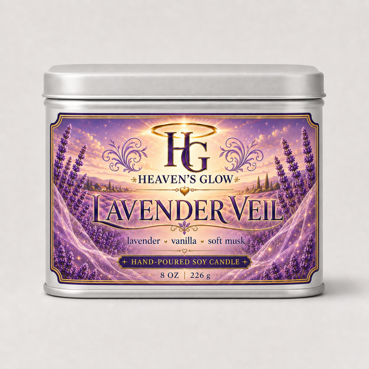 Lavender Veil Candle